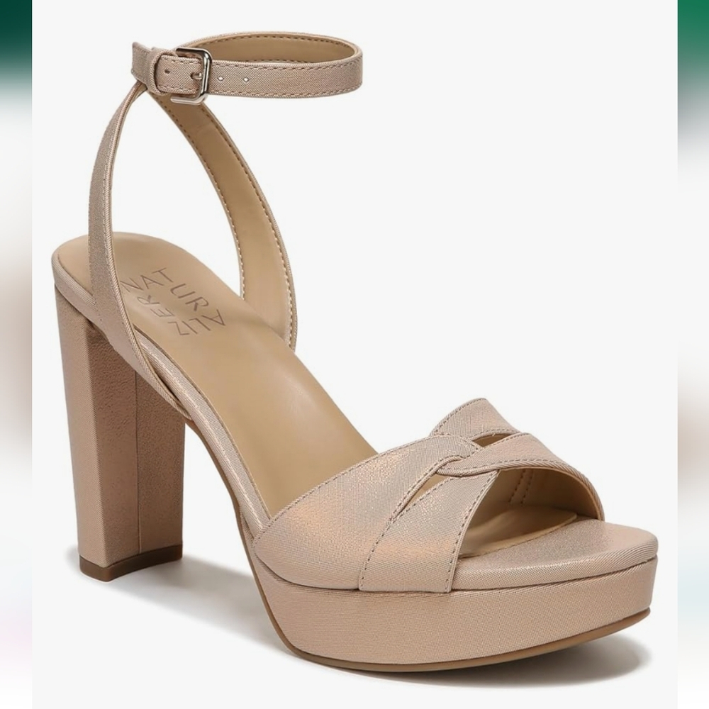 Nevena Naturalizer Heels in Ginger Bread